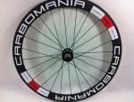 White Paper Road Bike Rim Decals Vivid Patterns Indoor Or Outdoor Use