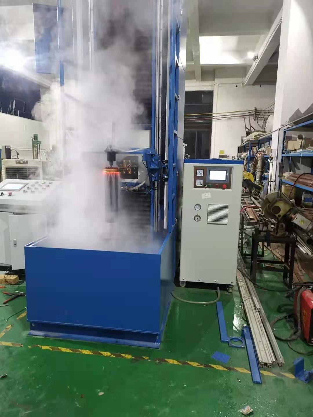 2200MM Induction Quenching Machine For Hardening Gear Shaft Rolling