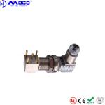 Male To Female Coax Cable Connector EPS 00 250 NTN Elbow For PCB FLA 00S 250