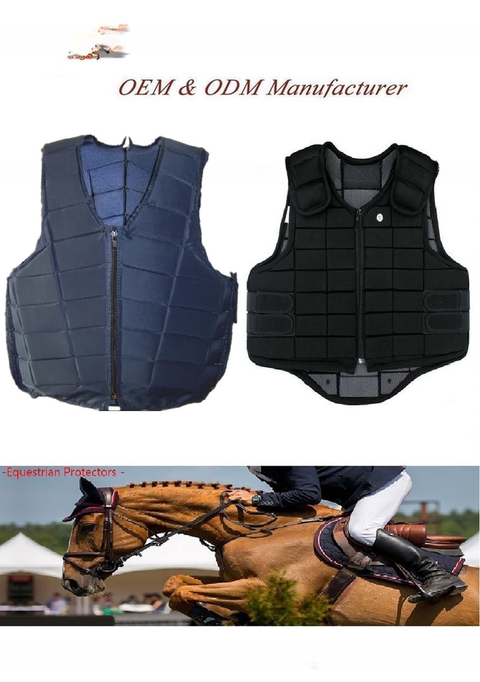 Experience the Ultimate Protection with Our Professional EVA Padded Equestrian Vest