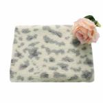 100% Polyester Printed Sherpa Fleece Fabric 150D 288F 300gsm For Bags Chair