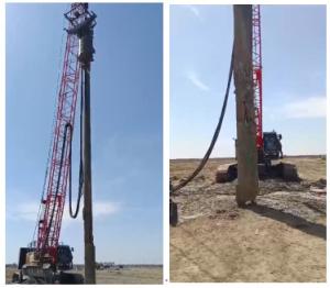 Quality DN325 Feeding Pipe Vibration Frequency of 45-55 Hz India Vibroflot Construction's Dependable Performance wholesale