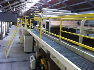 Dpack corrugated Double level bridge conveyor,corrugated conveyor bridge from