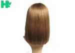 Darker Blonde Synthetic Hair Wigs Silky Straight 8inch - 36inch