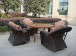 5pcs luxury America barbecue dining furniture