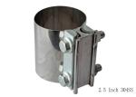 Wide Band 64mm 2.5 Inch Stainless Steel Exhaust Clamps