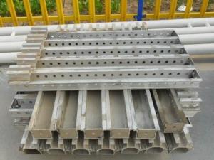 Quality Aluminum Industrial Frame Profile T5 , T6 Temper Rectangular Tubing wholesale