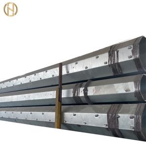 Quality Customized Metal Power Pole 132KV Transmission Line HDG Surface wholesale