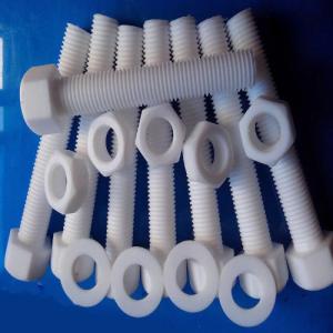 Quality Tough Flexible PFA Plastic Parts Fluoropolymer Plastic Injection Machine Parts wholesale