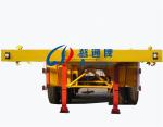 Steel 20FT 40FT Container Long Lifetime Chassis Skeleton Semi Trailer with