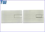 Durable Aluminum Credit Card Drive Pen Flash Drive USB 3.0 Interface