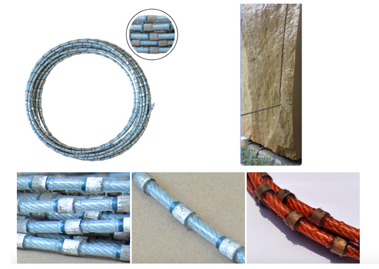 Sintered Diamond Wire Saw For Block Squaring