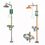 Foot Pedal Lab Fittings Eye Shower Emergency Shower And Eyewash Station 11.4L