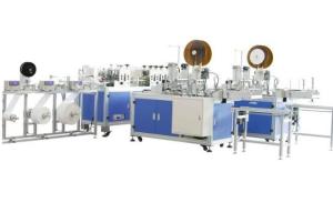 Quality High Output Automatic Face Mask Making Machine With Waste Separation Unit wholesale
