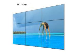 Quality Large 55 Inch Samsung Screen Seamless Video Wall With UNB 1.8mm 500Nits wholesale