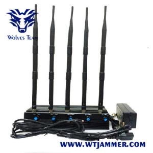 Quality Desktop style WIFI2.4g 5.8G GPS Drone Jammer wholesale