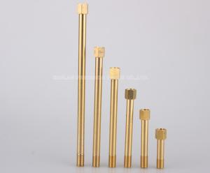Quality Gun Drilling Cooling Connector , Brass Plug / Cooling Brass Baffle wholesale