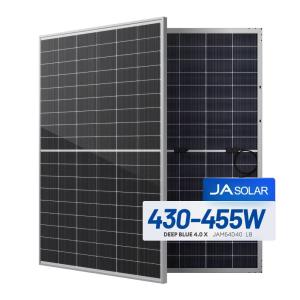 Quality 430W 440W 455W Double Glass Solar Panels Half Cell Design for Superior Performance wholesale