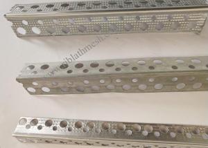 Quality 2.5cm Wing 3m Length Galvanized Perforated Metal Corner Bead 0.50mm Thickness wholesale