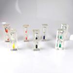 Decorating Acrylic Hourglass 1 Minute Hourglass Timer For Kids Game