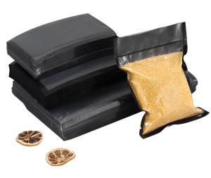 Quality Heavy Duty QS Clear Black Vacuum Seal Bags Precut 5mil Recyclable wholesale