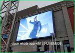 Waterproof Full Color P8 Outdoor LED Advertising Displays Brightness SMD 3535 3