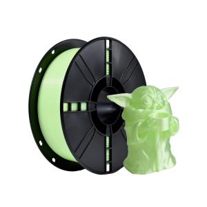 Quality PLA+ 3D Printer Filament Toughness Enhanced Transparent Green 330M wholesale