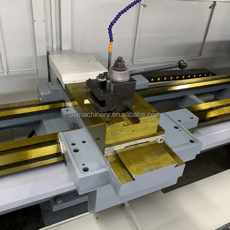 Flat Bed Cnc Metal Lathe Machine Turning CK6150 Horizontal
