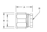 1" 2" 4" Electro Galvanized Rigid Conduit Fittings Malleable & Steel Coupling