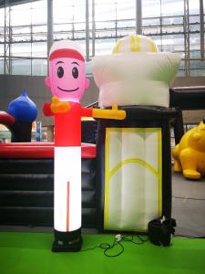 Quality Carton Shape Air Dancer Blower Fan , 1 Hp Inflatable Blower 110 - 220 V wholesale