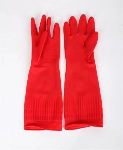 Quality 38cm Length Extra Long Cleaning Gloves 38CM Household Cleaning Dishwashing Gloves wholesale