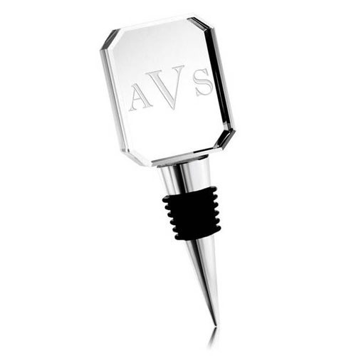 Red Wine Crystal Bottle Stopper Crystal Material Wine Set Logo Customized