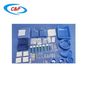 Quality Individual Package Angiography Femoral And Radial Drape Pack With Manifold And Syringes wholesale