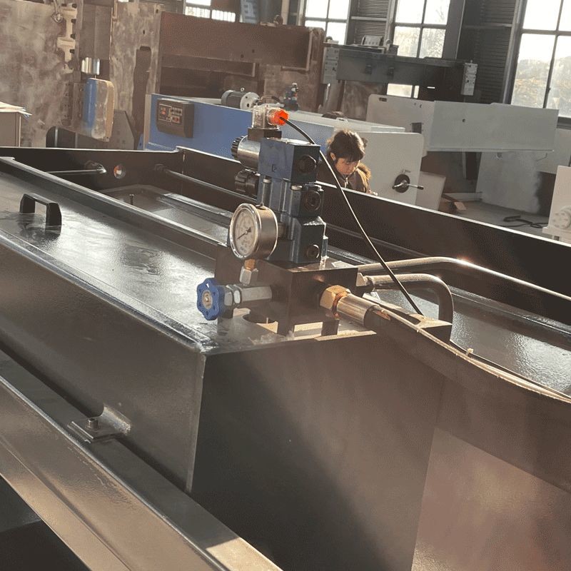 CNC Hydraulic Swing Shearing Machine With E21S Controller Sale QC12K-6*3200
