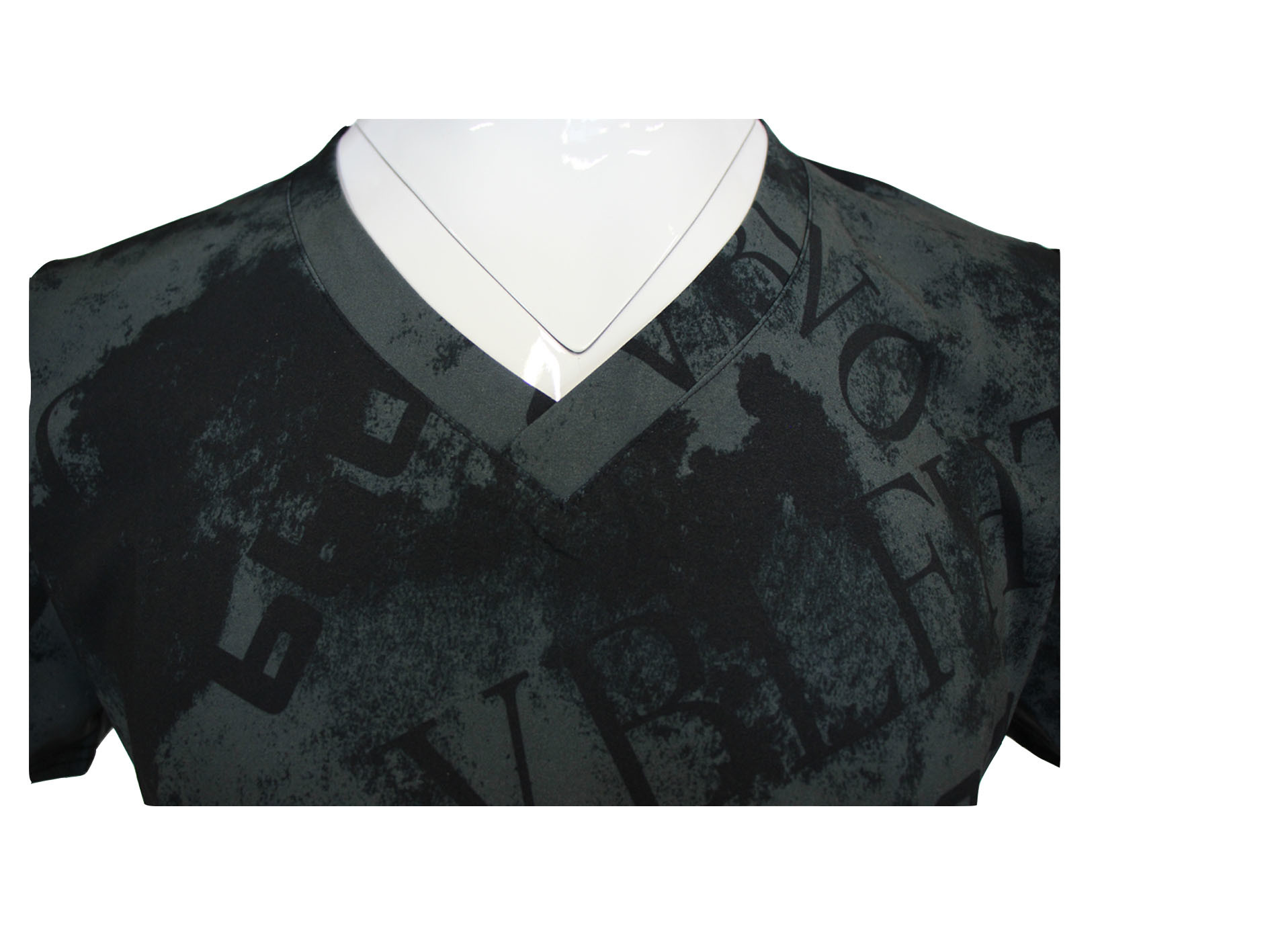 Polyester 92% Spandex 8% 150 GSM V Neck Men T-SHIRT & POLO