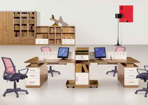 Quality Melamine Laminated Office System Furniture Workstation K / D Structure wholesale