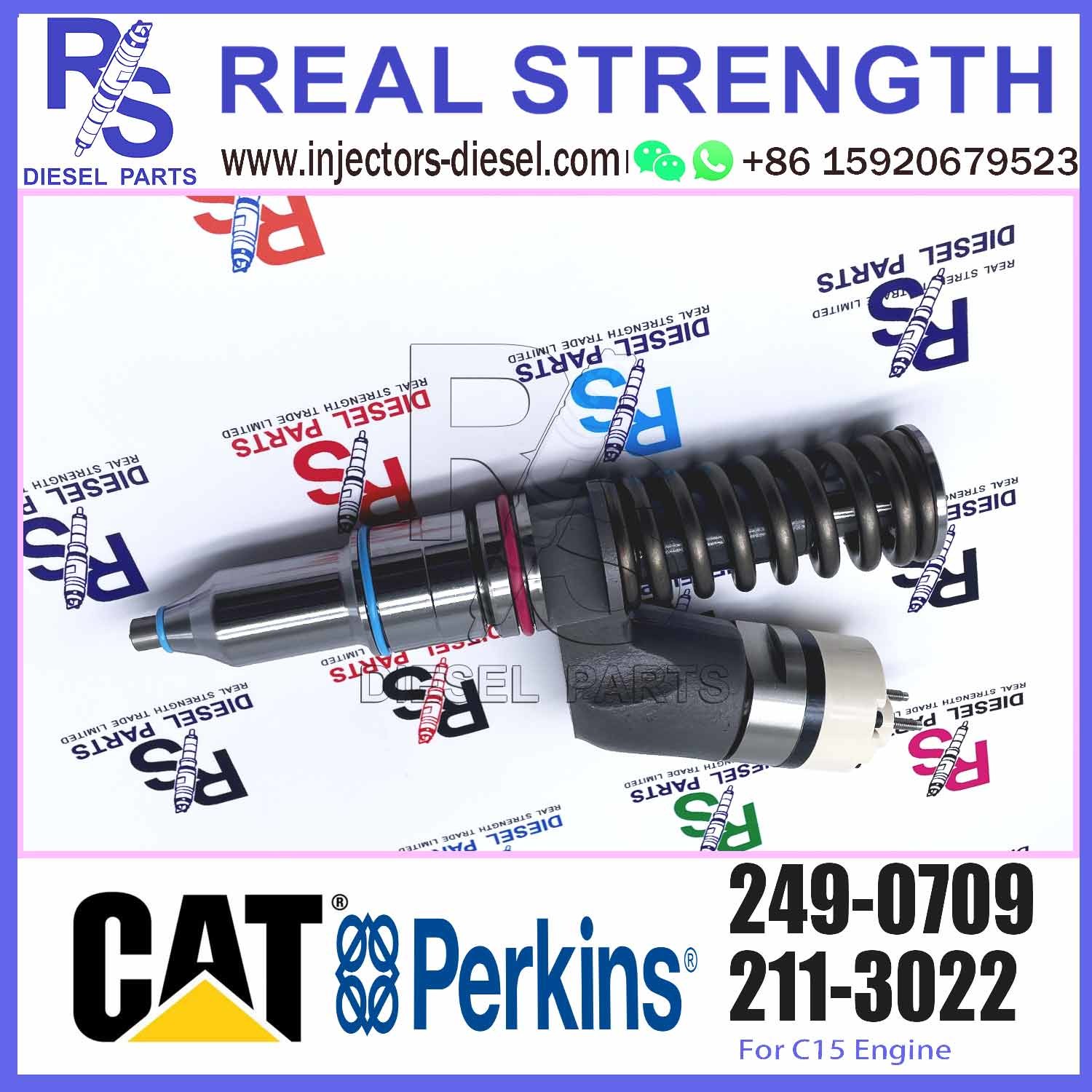 249-0709 Common Rail Fuel Injector For CAT C15 Engine