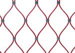 Staircase Railing 2.4mm Inox Wire Mesh 316L Diamond Shape Metal Mesh