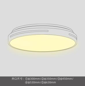Quality 1800lm Ultra Slim Smart LED Panel Light RF CE EU Adjustable Remote Wireless Control wholesale