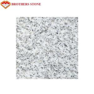 Quality Custom Size Sesame White Granite Stone Tiles 0.28% Water Absorption wholesale