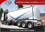 3 axles Dry Bulk Trailer Powder Cement Tanker Semi Trailer With 25ton-40ton