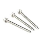 Firm Zinc Steel Hex Washer Head Phillips 70mm Metric Self Drilling Screw For