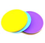 Pet Frisbee OEM Bite Resistant 17.8cm Silicone Rubber Toys