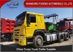 Q345B Carbon Steel Second Hand 420HP Tractor Head Trucks
