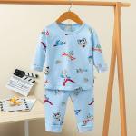 Autumn Children printed pyjama set Full Flower Long Pyjamas Set