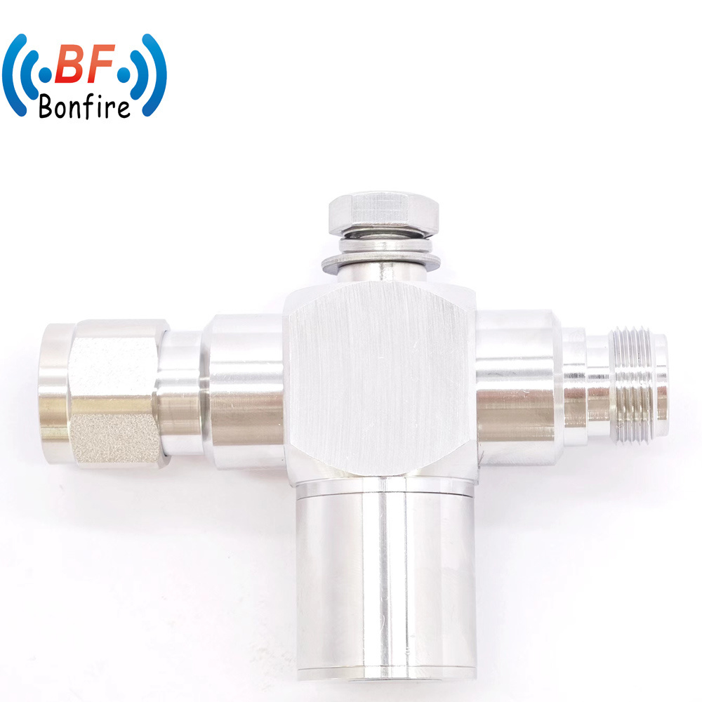 698-3800MHz 4.3-10 Surge Arrestor Coaxial Lightning Surge Arrestor Female to N Male Protection Protector to Protect Transceiver, Receiver