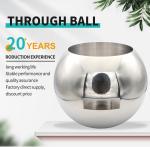Mirror Polished DN25 Straight-Through Stainless Steel Ball Valve For Valves