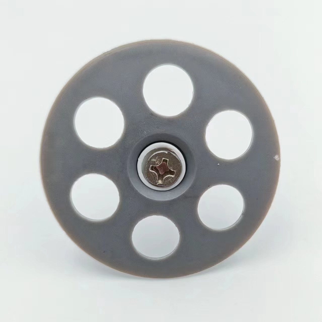 White Thermal Nylon Gaskets Rigid Insulation Washers Fixing Discs OEM Service