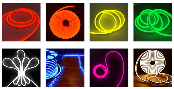 8mm 12v Flexible Led Neon Tube Light Hoses Ip67 Decoration