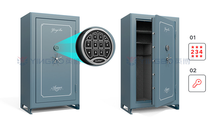 Fireproof Heavy Gun Safe Box Anti Theft With UL Certificate